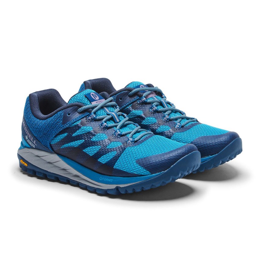 Basket Merrell Antora 2 GORE-TEX Bleu Femme | I.K.NFAV